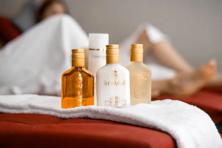 Hochwertige Pflege-Produkte von Ligne St. Barth im Spa des Grand Hotel Binz.